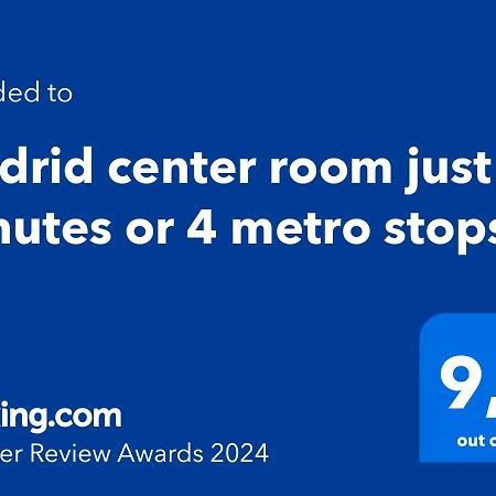 Madrid Center Room Private 7 Minutes Or 4 Metro Stops Eksteriør billede