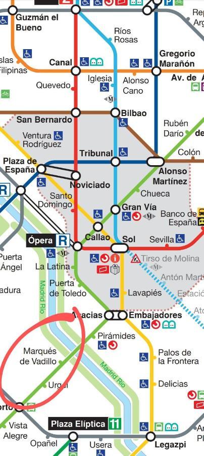 Madrid Center Room Private 7 Minutes Or 4 Metro Stops Eksteriør billede