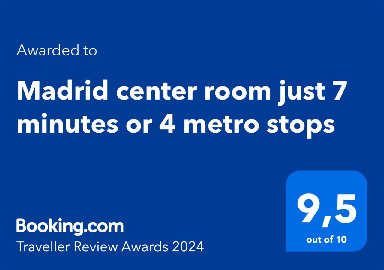 Madrid Center Room Private 7 Minutes Or 4 Metro Stops Eksteriør billede